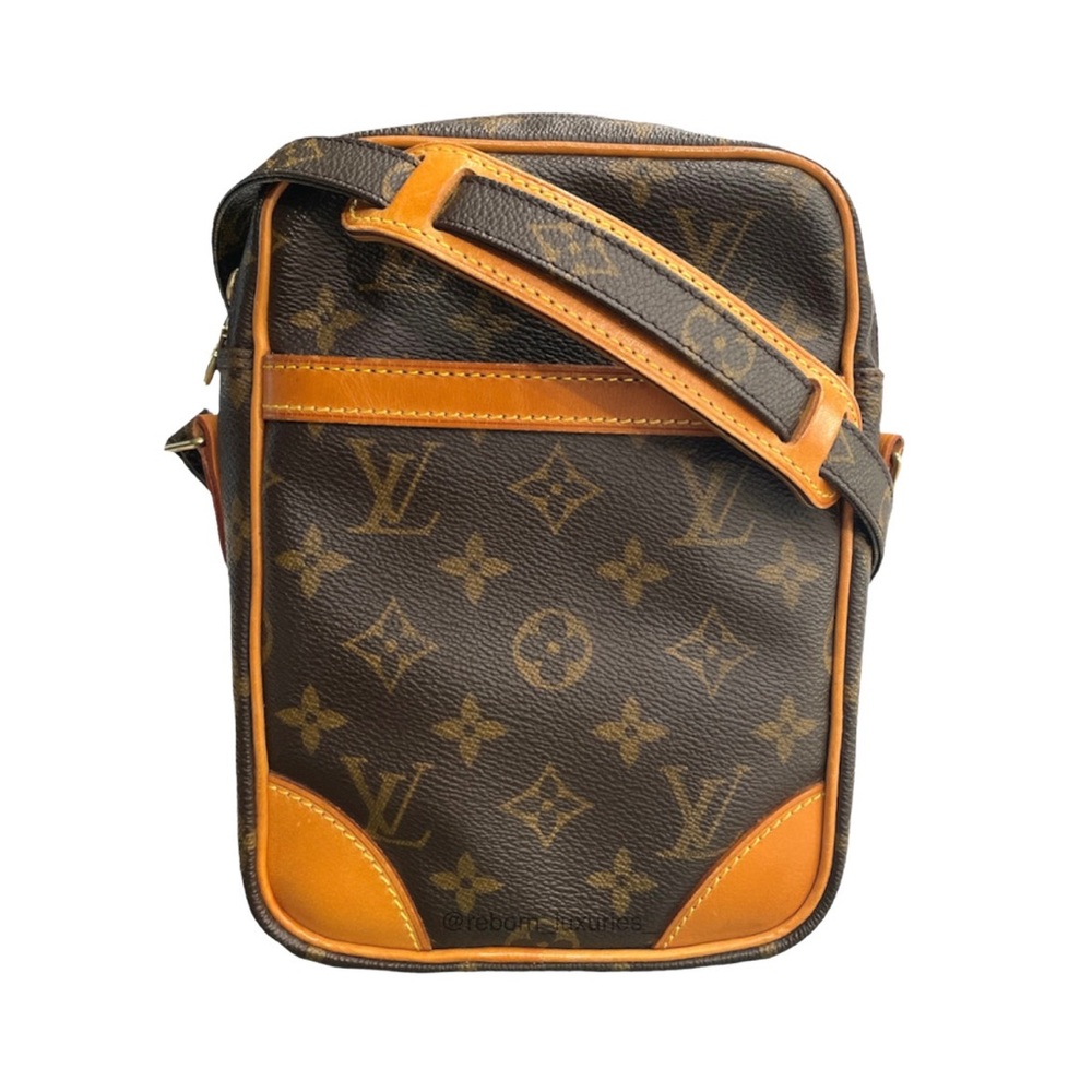 🚫 SOLD 🚫 Louis Vuitton Danube Monogram Leather Shoulder Bag